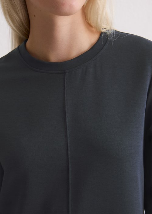 Jersey dress regular — Deep Night Blue
