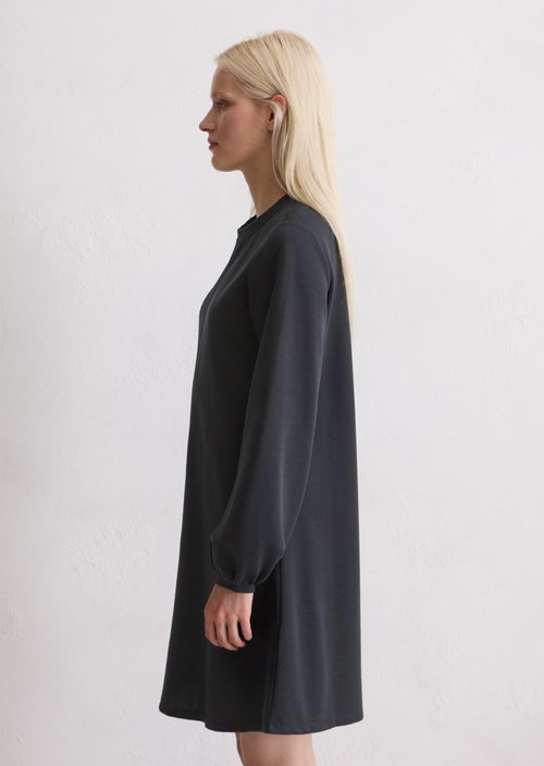 Jersey dress regular — Deep Night Blue