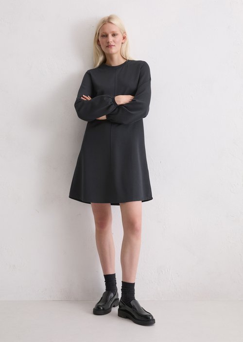 Jersey dress regular — Deep Night Blue