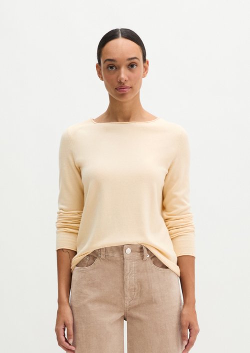Regular fine knit sweater — Smokey Sands