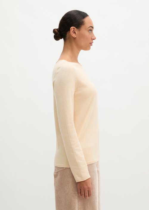 Regular fine knit sweater — Smokey Sands