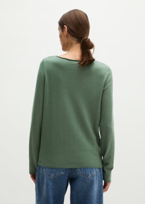 Regular fine knit sweater — Quiet Pine