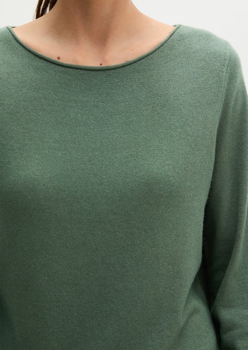 Regular fine knit sweater — Quiet Pine