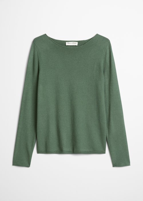 Regular fine knit sweater — Quiet Pine