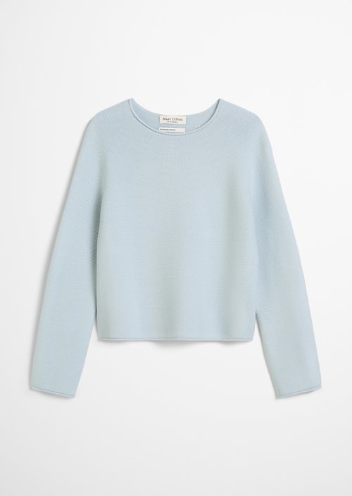 Seamless sweater loose — Silvery Blue
