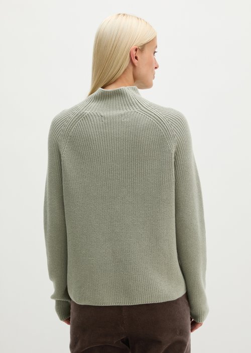 Regular-Fit Knit Sweater — Smooth Sage