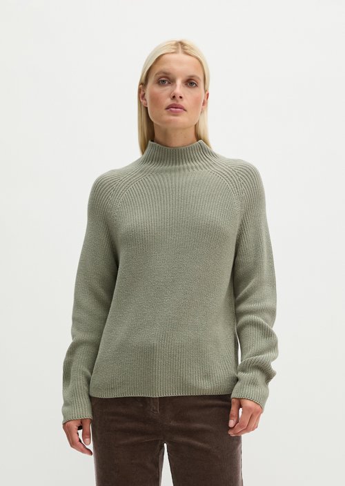 Regular-Fit Knit Sweater — Smooth Sage