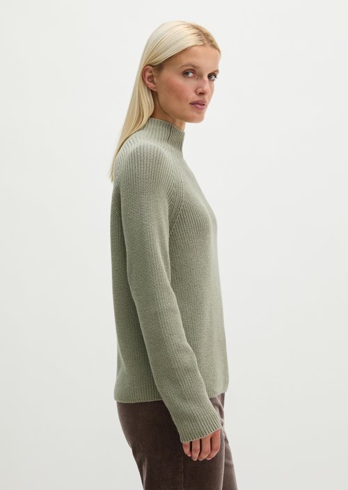 Regular-Fit Knit Sweater — Smooth Sage