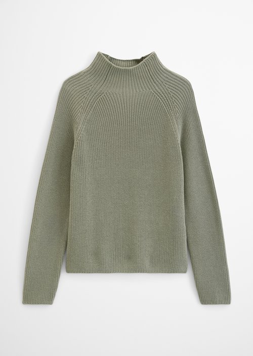 Regular-Fit Knit Sweater — Smooth Sage