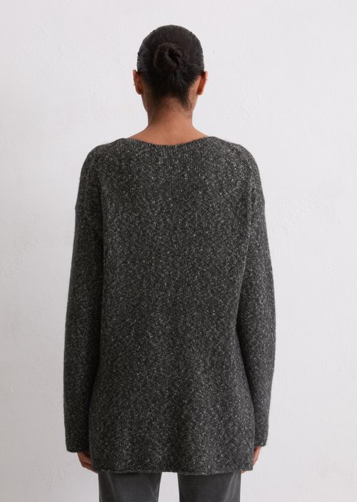 Sweater loose — Dark Grey Melange