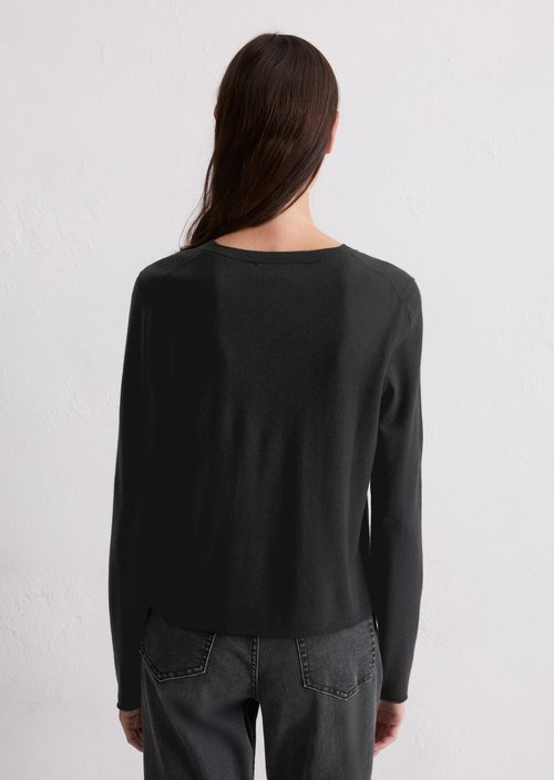 Cardigan slim — Black