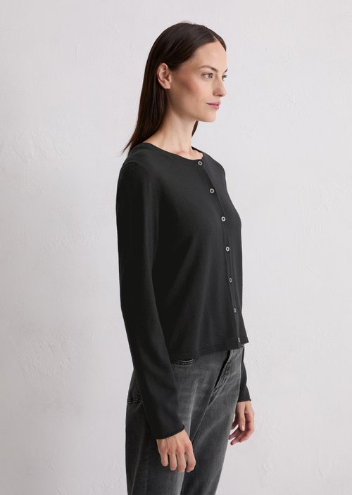 Cardigan slim — Black