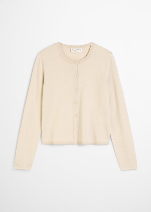 Cardigan slim — Light Oat