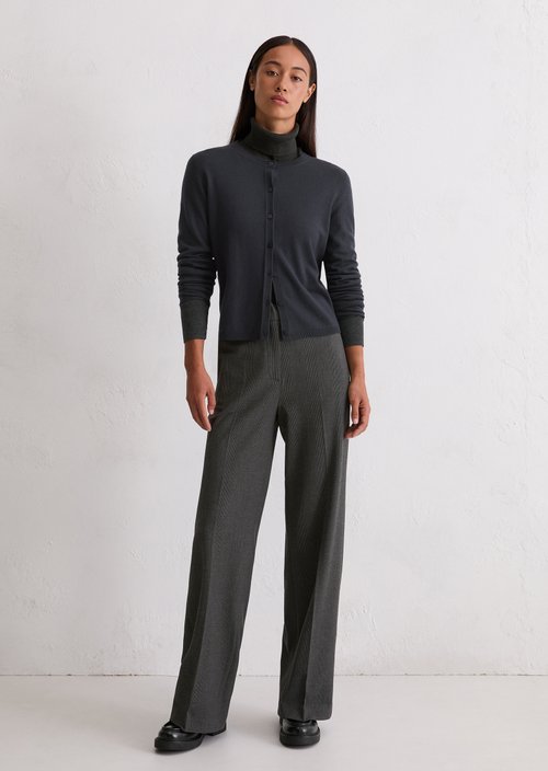 Cardigan slim — Deep Night Blue