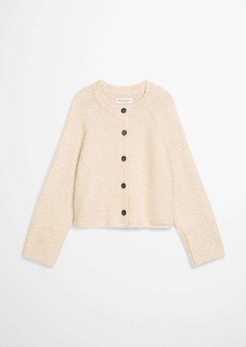 Cardigan loose — Light Oat