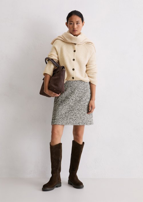 Cardigan loose — Light Oat