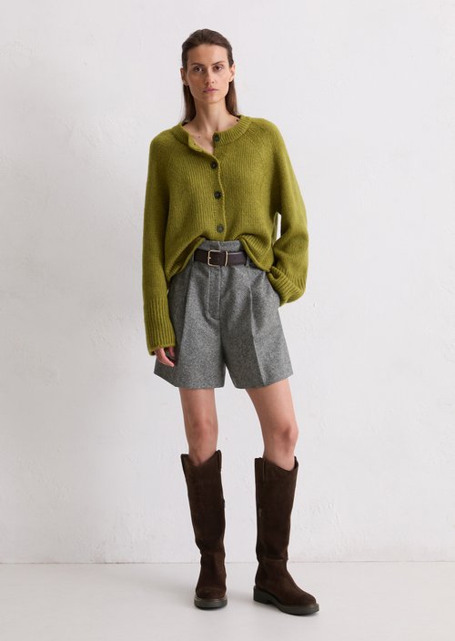 Cardigan loose — Deep Pea