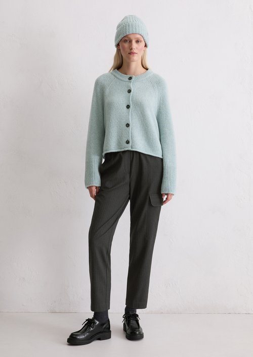 Cardigan loose — Silvery Blue