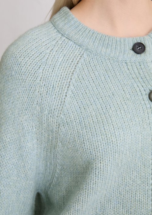 Cardigan loose — Silvery Blue