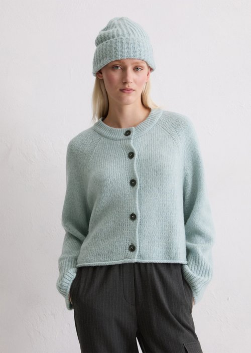 Cardigan loose — Silvery Blue