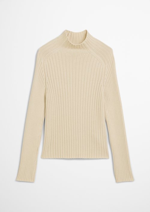 Turtleneck sweater slim — Chalky Sand
