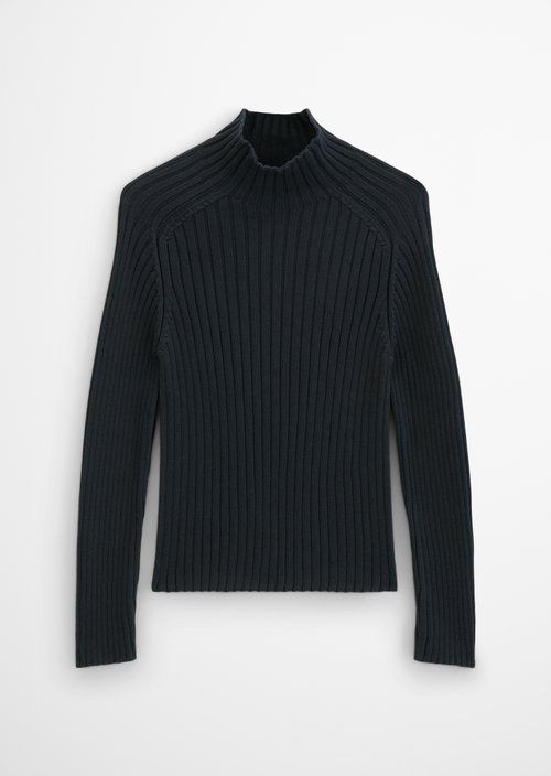 Turtleneck sweater slim — Martime Blue