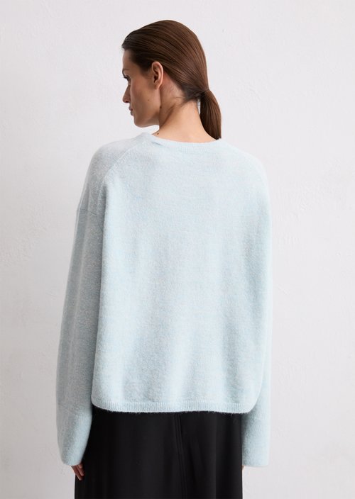 Sweater loose — Silvery Blue