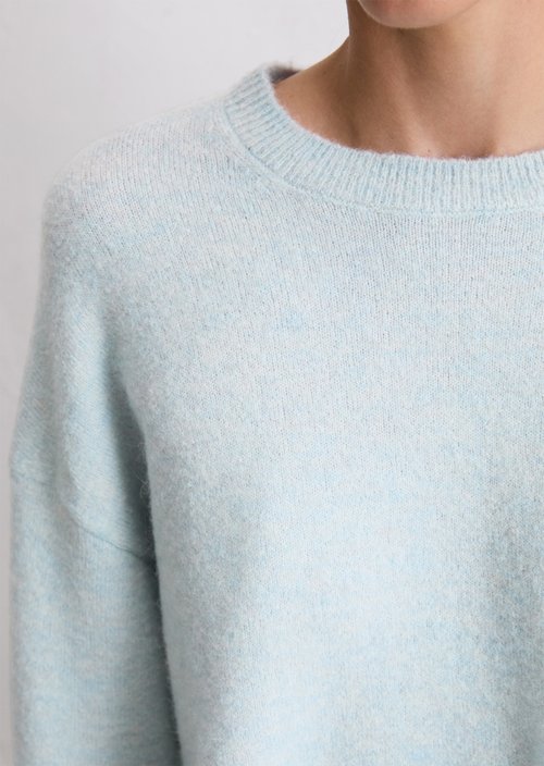 Sweater loose — Silvery Blue