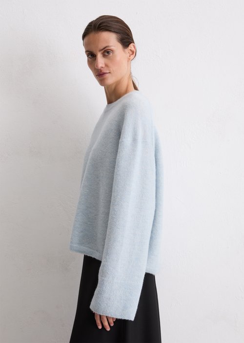 Sweater loose — Silvery Blue