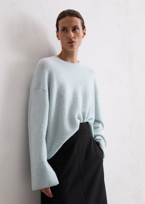 Sweater loose — Silvery Blue