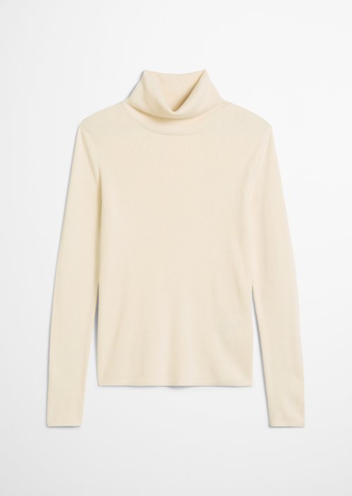 Turtleneck sweater slim — Chalky Sand