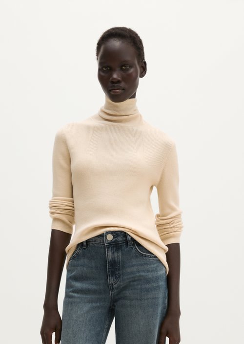 Turtleneck sweater slim — Smokey Sands