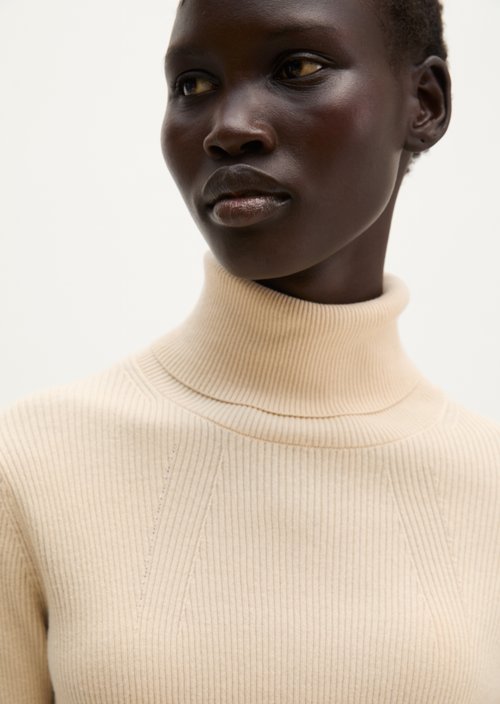 Turtleneck sweater slim — Smokey Sands