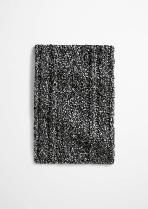 Schal — Dark Grey Melange