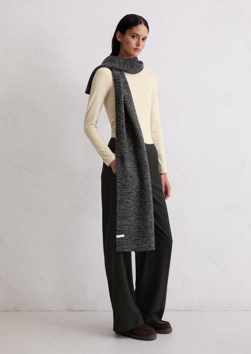 Schal — Dark Grey Melange