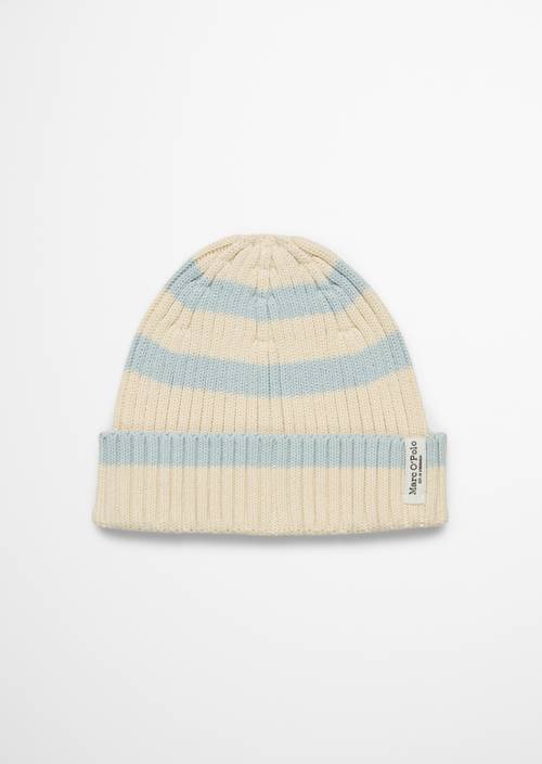 Gestreepte pet Offwhite - Product afbeelding 1