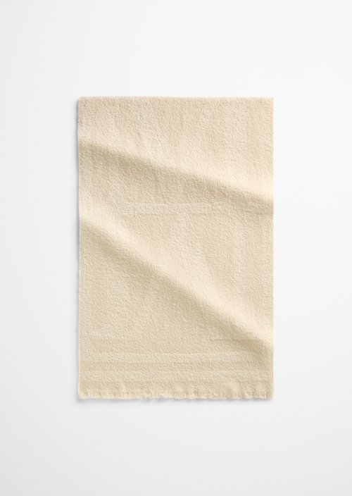 Logo-Schal — Light Beige