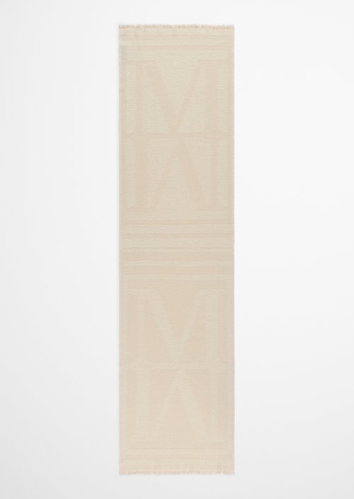 Logo-Schal — Light Beige