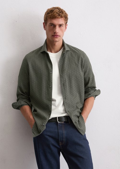 Shirt shaped — Medium Brown