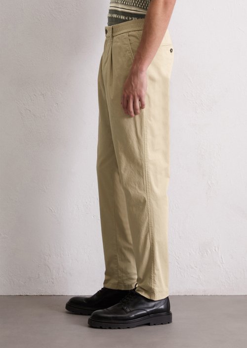 Hose Model Morot jogger pleats — Pure Cashmere
