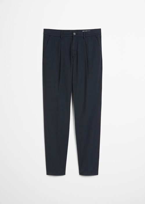 Hose Model Morot jogger pleats — Dark Navy