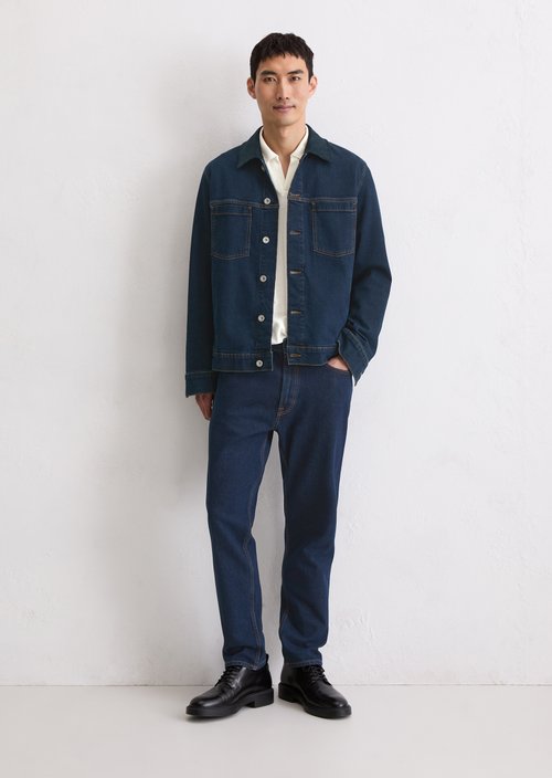 Regular denim jacket — Dark Blue