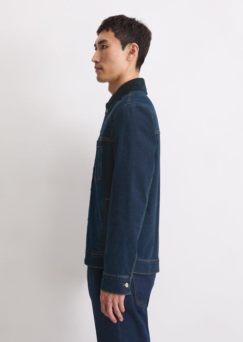 Regular denim jacket — Dark Blue