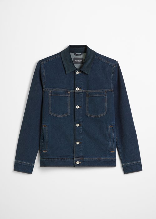 Regular denim jacket — Dark Blue