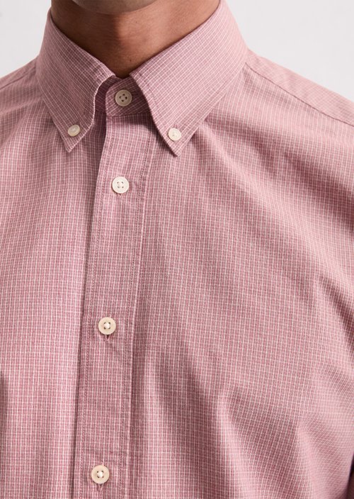 Regular shirt — Medium Red