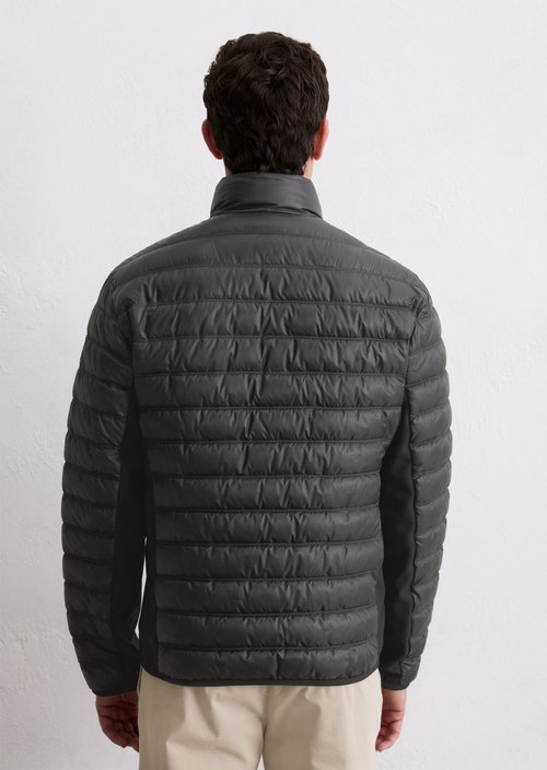 Quilted jacket regular — Black