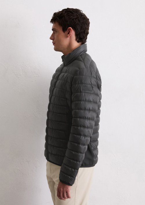 Quilted jacket regular — Black