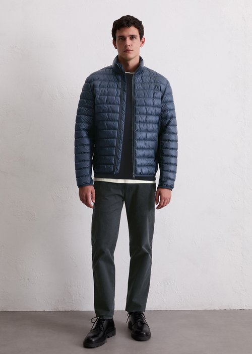 Quilted jacket regular — Dark Navy