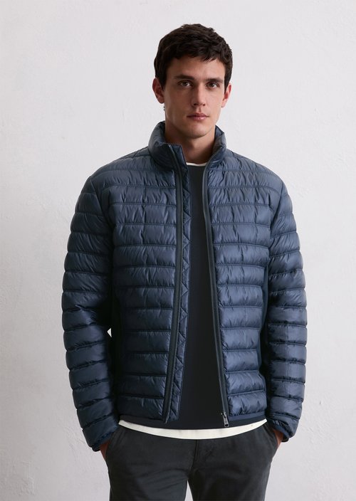 Quilted jacket regular — Dark Navy