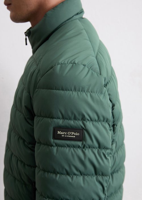 Quilted jacket regular — Dark Forest